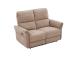 Diivan DAMIKA 2-kohaline elektriline recliner 143x92xH103cm, helepruun