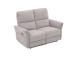 Diivan DAMIKA 2-kohaline elektriline recliner 143x92xH103cm, hall