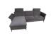 Nurgadiivan DAYTON VN, elektriline recliner 268x157/94xH100cm, tumehall