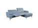 Nurgadiivan LUZERN PN elektriline recliner 264x87/160xH85cm, sinakashall