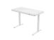 Töölaud ERGO FIT 1-mootoriga 122x62xH73,5-118cm, valge