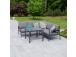 Aiamööblikomplekt ADRIAN laud ja nurgadiivan