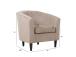 Tugitool WESTER 76x68,5xH74cm, taupe