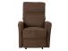 Tugitool recliner SAHARA pruun, 79x90xH102cm, vineer, metall