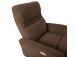 Tugitool recliner SAHARA pruun, 79x90xH102cm, vineer, metall