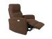 Tugitool recliner SAHARA pruun, 79x90xH102cm, vineer, metall