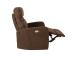 Tugitool recliner SAHARA pruun, 79x90xH102cm, vineer, metall