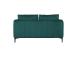 Diivan BIANKA 2-kohaline 146x98xH85cm, roheline