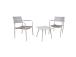 Rõdukomplekt COCORA laud, 2 tooli, taupe