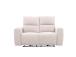 Diivan MATIAS 2-kohaline elektriline recliner 162x90xH100cm, helebeež