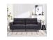 Diivan STEVE 3-kohaline 213x88xH90cm, tumehall