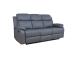 Diivan REX 3-kohaline manuaalne recliner 186x81xH103cm, tumehall