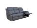 Diivan REX 3-kohaline manuaalne recliner 186x81xH103cm, tumehall