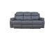 Diivan REX 3-kohaline manuaalne recliner 186x81xH103cm, tumehall
