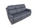 Diivan REX 3-kohaline manuaalne recliner 186x81xH103cm, tumehall
