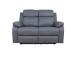 Diivan REX 2-kohaline manuaalne recliner 133x81xH103cm, tumehall