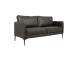Diivan SOFIA 2-kohaline 175x83xH82cm, tume oliiv