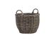 Korv WICKER sangadega D41xH38cm, hall