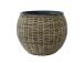 Lillepott WICKER D40xH32cm, helepruun