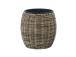 Lillepott WICKER D20xH20cm, helepruun