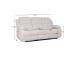 Diivan FELICIA 3-kohaline elektriline recliner 208x96xH100cm, loodusvalge