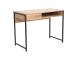 Kirjutuslaud DIMITRA 100x50xH76cm, rustik/must