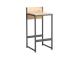 Baaritool HANNES 38x38xH80cm, rustik melamiin