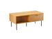 Diivanilaud LINE 100x50xH45cm, tammedekooriga melamiin