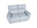Diivan BOWEN 2-kohaline elektriline recliner 150x86xH102cm, beež naturaalne nahk