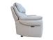 Diivan BOWEN 2-kohaline elektriline recliner 150x86xH102cm, beež naturaalne nahk