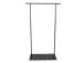 Stange FRANY 96x30xH162cm must, teras, laminaatplaat