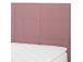 Kontinentaalvoodi LEVI 120x200cm, madratsiga, roosa, 123x210xH114,5cm