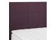 Kontinentaalvoodi LEVI 120x200cm, madratsiga, tumeroosa, 123x210xH114,5cm