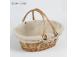 Korv MAXINE 40x31xH15cm, 2-sangaga, helepruun punutis