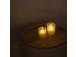 LED-küünal WINGS TOP D8,5xH10cm valge, taimer 6h