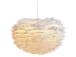 Laelamp FEATHER D30cm valge