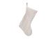 Jõulusokk FUN SWEET H53.3cm, valge