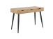 Kirjutuslaud NEPTUN 110x50xH77cm, tamm, melamiinplaat, metall
