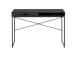 Kirjutuslaud SEAFORD 110x45xH75cm, must, MDF, metall