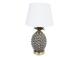 Laualamp ANANAS H45cm, kuppel: valge, jalg: tumehall keraamika