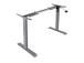 Töölaud ERGO 1-mootoriga 140x70xH71-121cm, vaher, melamiinplaat