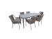 Aiamööblikomplekt BEIDA laud ja 6 tooli 21180
