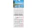 Seinakalender QUATTRO, avatud mõõt 297x760mm (PILT nr. 1) 00322/40489