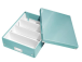 Pappkast kaanega Leitz Click & Store Organiser (M) 281x200x370mm türkiis