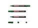 Permanentne marker ERICH KRAUSE P-200 0.8-2.2mm koonilise otsaga roheline