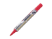 Permanentne marker koonilise otsaga PENTEL NLF50 punane