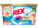 Pesukapslid REX Lotus & Almond Oil 14tk