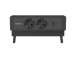 Pikendusjuhe  laadimisjaam lauale FELLOWES Desk 2-pesa, 1 x USB-A ja 1 x USB-C must