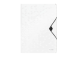 Plastmapp A4 kummiga LEITZ WOW valge