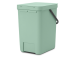 Prügikast 25L kaanega BRABANTIA Sort & Go, heleroheline